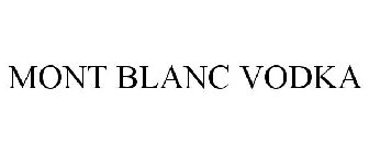 MONT BLANC VODKA