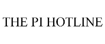 THE PI HOTLINE