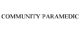 COMMUNITY PARAMEDIC