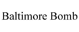 BALTIMORE BOMB
