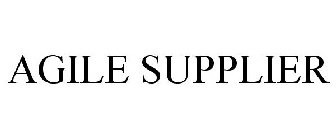 AGILE SUPPLIER