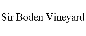 SIR BODEN VINEYARD