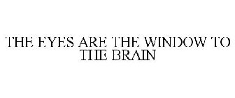 THE EYES ARE THE WINDOW TO THE BRAIN