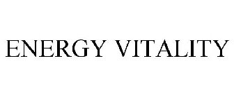 ENERGY VITALITY