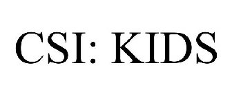 CSI: KIDS