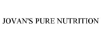 JOVAN'S PURE NUTRITION