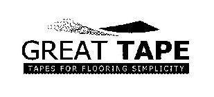 GREAT TAPE TAPES FOR FLOORING SIMPLICITY
