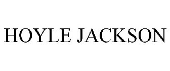 HOYLE JACKSON