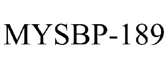 MYSBP-189