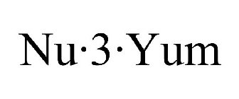 NU·3·YUM