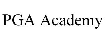 PGA ACADEMY