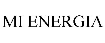 MI ENERGIA