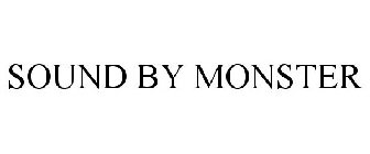 SOUND BY MONSTER