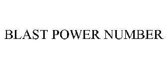 BLAST POWER NUMBER