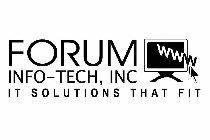 FORUM INFO-TECH, INC IT SOLUTIONS THAT FIT WWW