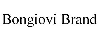 BONGIOVI BRAND