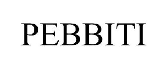 PEBBITI