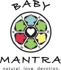 BABY MANTRA NATURAL. LOVE. DEVOTION.