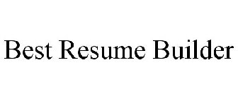 BEST RESUME BUILDER