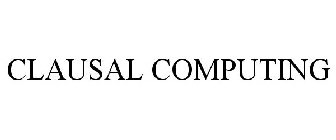 CLAUSAL COMPUTING