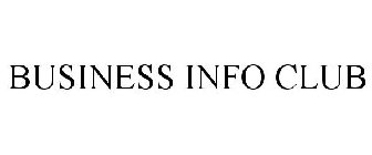BUSINESS INFO CLUB