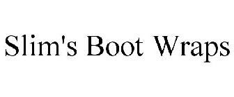 SLIM'S BOOT WRAPS