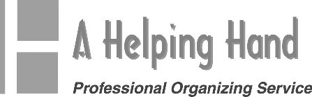 H  A HELPING HAND PROFESSIONAL ORGANIZING SERVICE