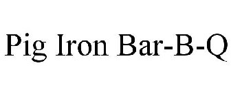 PIG IRON BAR-B-Q