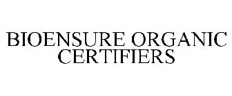 BIOENSURE ORGANIC CERTIFIERS