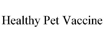 HEALTHY PET VACCINE