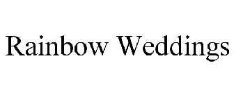 RAINBOW WEDDINGS