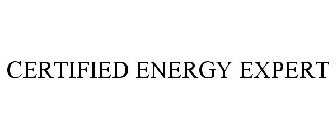 CERTIFIED ENERGY EXPERT