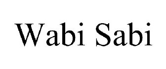 WABI SABI