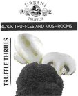 URBANI TRUFFLES BLACK TRUFFLES AND MUSHROOMS TRUFFLE THRILLS