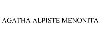 AGATHA ALPISTE MENONITA