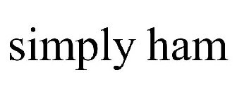 SIMPLY HAM