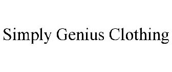 SIMPLY GENIUS CLOTHING