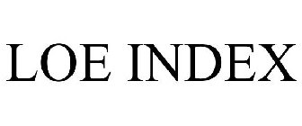 LOE INDEX