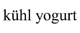 KÜHL YOGURT