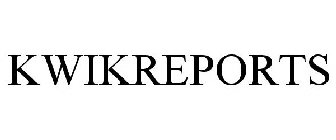 KWIKREPORTS