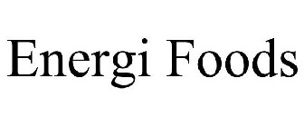 ENERGI FOODS
