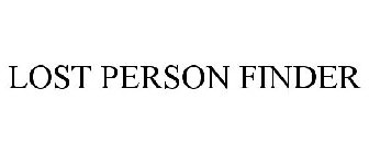 LOST PERSON FINDER