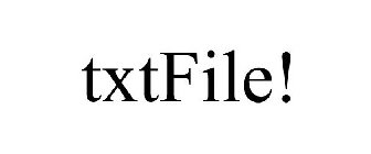 TXTFILE!