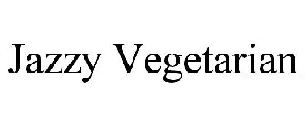 JAZZY VEGETARIAN
