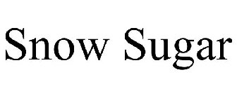 SNOW SUGAR