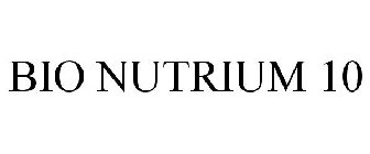 BIO NUTRIUM 10