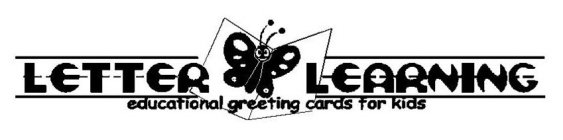 LETTER LEARNING EDUCATIONAL GREETING CARDS FOR KIDS