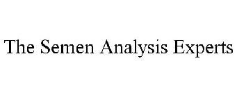 THE SEMEN ANALYSIS EXPERTS