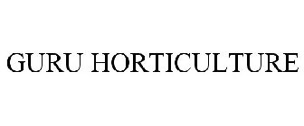 GURU HORTICULTURE
