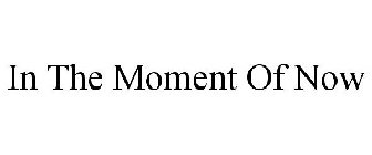 IN THE MOMENT OF NOW